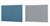 Penrite Felt Pinboard 900 X 600Mm Blue