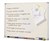 Penrite Porcelain Wall Mounted Whiteboard 1200 X 900Mm