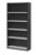 Ys Design Oxley Bc18 Bookcase 5 Shelves 1800 X 315 X 900Mm White Ironstone