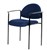 Ys Design Visitors Chair With Arms Blue