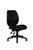Ys Design Sabina Task Chair High Back No Arms Black YS43