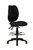 Ys Design Sarah Draughtsman Chair High Back Black