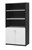 Ys Design Oxley Storage Cupboard Half Door 900 X 450 X 1800Mm White Ironstone